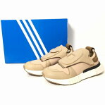 adidas Originals アディダスオリジナルス FUTUREPACER フューチャーペーサー MICROPACER マイクロペーサー レースアップ スニーカー ベージュ BD7914 メンズ US9 27cm 中古 箱付 消費税込