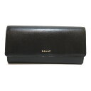 5/20限定【全品2%OFFクーポン&ポイント2倍】 バリー BALLY 二つ折長財布 財布 レザー レディース ブラック系 ブラック 6237015 【新品】 | ブランド ブランド財布 レディース財布 サイフ