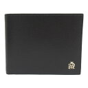 5/20限定【全品2%OFFクーポン&ポイント2倍】 ダンヒル Dunhill 二つ折り財布 財布 カーフ (牛革) メンズ ブラック系 / レッド系 ブラック L2S832A 【新品】 | ブランド ブランド財布 メンズ財布 サイフ