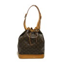 7/5まで【全品P5倍&最大3万円OFFクーポン】 ルイ・ヴィトン LOUIS VUITTON ノエ ショルダーバッグ バッグ PVCコーティングキャンバス モノグラム レディース ブラウン系 M42224 【中古】 | ブランド ブランドバッグ バック ショルダーバック ショルダー 肩掛け