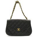 12/4 20時より【全品P5倍&最大3万円OFFクーポン】 シャネル CHANEL マトラッセ 結びチェーンバッグ ハンドバッグ バッグ ラムスキン (羊革) レディース ブラック系 ブラック 【中古】 | ブランド ブランドバッグ バック ハンドバック ハンド