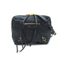 バレンシアガ BALENCIAGA ミニショルダーバッグ ショルダーバッグ バッグ レザー レディース ネイビー系 【中古】 | ブランド ブランドバッグ バック ショルダーバック ショルダー 肩掛け