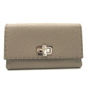 フェンディ FENDI セレリア ピーカブー ウォレット 二つ折り長財布 財布 レザー レディース ベージュ系 グレージュ 8M0308 【中古】 | ブランド ブランド財布 レディース財布 サイフ