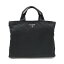 プラダ 2wayトートバッグ バッグ メンズ レディース ナイロンxレザー ブラック 【 中古 】 | PRADA BRANDOFF ブランドオフ ブランド ブランドバッグ バック ショルダーバッグ ショルダーバック ショルダー 肩掛け
