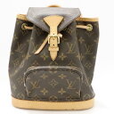 ルイヴィトン ミニ・モンスリ リュックサック バッグ メンズ レディース モノグラム (M51137) 【中古】 | LOUIS VUITTON BRANDOFF ブランドオフ ヴィトン ビトン ルイ・ヴィトン ブランド ブランドバッグ バック バックパック リュック 学校