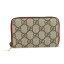 グッチ GGスプリーム コインケース 財布 レディース ベージュxレッド ( 431482) 【中古】 | GUCCI BRANDOFF ブランドオフ ブランド ブランド財布 小銭 小銭入れ
