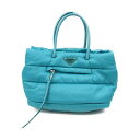 プラダ ボンバー2way ショルダーバッグ バッグ レディース ナイロン ターゴイズ (TURCHESE) (BN2771) 【中古】 | PRADA BRANDOFF ブランドオフ ブランド ブランドバッグ バック ショルダーバック ショルダー 肩掛け