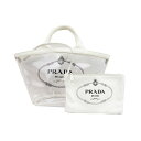 プラダ プレックス 2way ショルダーバッグ バッグ レディース ビニール x ホワイト 【中古】 | PRADA BRANDOFF ブランドオフ ブランド ブランドバッグ バック ショルダーバック ショルダー 肩掛け