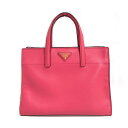 プラダ 2way ショルダーバッグ トートバッグ バッグ レディース サフィアーノレザー ピンク (BN2606) 【中古】 | PRADA BRANDOFF ブランドオフ ブランド ブランドバッグ バック ショルダーバック ショルダー 肩掛け