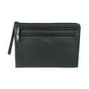 フェンディ レザー クラッチバッグ バッグ メンズ レディース ブラック (7M0237) 【中古】 | FENDI BRANDOFF ブランドオフ ブランド ブランドバッグ バック アクセサリーポーチ アクセサリー ポーチ