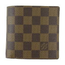 ルイヴィトン ポルトフォイユ・マルコ 二つ折り財布 財布 メンズ レディース ダミエ (N61675) | LOUIS VUITTON BRANDOFF ブランドオフ ヴィトン ビトン ルイ・ヴィトン ブランド ブランド財布 レディース財布 サイフ