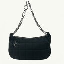 シャネル チェーンショルダーバッグ バッグ レディース ナイロンxレザー ブラック 【中古】 | CHANEL BRANDOFF ブランドオフ ブランド ブランドバッグ バック ショルダーバッグ ショルダーバック ショルダー 肩掛け