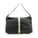 バリー ショルダーバッグ バッグ レディース キャンバス X レザー ブラック 【中古】 | BALLY BRANDOFF ブランドオフ ブランド ブランドバッグ バック ショルダーバック ショルダー 肩掛け
