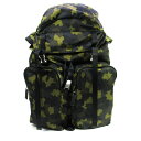 【中古】プラダ リュックサック バッグ ユニセックス xブラックxイエローxグレー (V136)