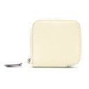 ▼5/20限定!全品2%OFFクーポン&ポイント2倍▼ エルメス HERMES アザップシルクインコンパクトミニ コインケース 財布 カーフ (牛革) ヴォーエプソン メンズ レディース ホワイト系 【中古】 | ブランド ブランド財布 小銭 小銭入れ