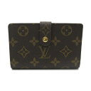 ▼1/30まで!最大3万円OFFクーポン&全品対象ポイント5倍▼ ルイ・ヴィトン LOUIS VUITTON ポルトフォイユ・ヴィエノワ 二つ折り財布 財布 PVCコーティングキャンバス モノグラム レディース ブラウン系 M61663 【中古】 | ブランド ブランド財布 レディース財布 サイフ