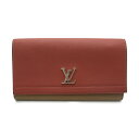 ルイ・ヴィトン LOUIS VUITTON ポルトフォイユ・ロックミー 二つ折り長財布 財布 カーフ (牛革) レディース ピンク系 ブロッサム M62364 【中古】 | ブランド ブランド財布 レディース財布 サイフ