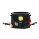 ▼12/04 20時より!全品ポイント5倍&最大3万円OFFクーポン▼ フェンディ FENDI バック トゥ スクール 2WAYバックパック リュックサック バックパック バッグ レザー レディース ブラック系 8BZ041 【中古】
