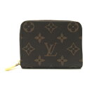 ルイ・ヴィトン LOUIS VUITTON ジッピー・コインパース コインケース 財布 PVCコーティングキャンバス モノグラム メンズ レディース ブラウン系 M60067 【中古】