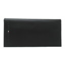 ▼1/30まで!最大3万円OFFクーポン&全品対象ポイント5倍▼ トミーヒルフィガー TOMMY HILFIGER 二つ折り長財布 二つ折り長財布 財布 レザー メンズ ブラック系 31TL19X006001 【新品】