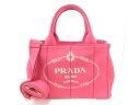 PRADA(プラダ)/カナパ ショルダーバッグ/ショルダーバッグ/ペオニア/キャンバス/【新品】(1...