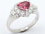【中古】【送料無料】ジュエリー ルビー ダイヤモンド リング 指輪 レディース PT900 プラチナ x ルビー (1.19ct) x ダイヤモンド (0.90ct) | JEWELRY リング 美品 ブランドオフ BRANDOFF