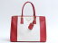 【中古】【送料無料】 プラダ サフィアーノ 2way ショルダー バッグ レディース レザー レッド x ホワイト | PRADA ショルダーバッグ ショルダーバック ショルダー 肩がけ バッグ バック BAG 鞄 かばん ブランドバッグ ブランドバック ブランド ブランドオフ BARNDOFF