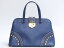 【中古】【送料無料】 プラダ 2wayショルダーバッグ レディース 型押しレザー ブルー | PRADA ショルダーバッグ ショルダー 肩がけ バッグ バック BAG カバン 鞄 ブランドバッグ ブランドバック 美品 BRANDOFF ブランドオフ
