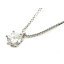 【中古】【送料無料】 ジュエリー 一粒 ダイヤモンド ネックレス レディース PT900 プラチナ x PT850 (プラチナ) x ダイヤモンド0.341ct | JEWELRY ネックレス 美品 ブランドオフ BRANDOFF