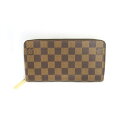 【中古】 ルイヴィトン ジッピー・ウォレット ラウンド長財布 メンズ レディース ダミエ (N60015) | LOUIS VUITTON ヴィトン ビトン ルイ・ヴィトン 長財布 財布 ジッピー・ウォレット 美品 ブランドオフ BRANDOFF