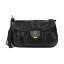 【中古】プラダ フリンジ ショルダー ハンド バッグ レディース レザー ブラック | PRADA ショルダーバッグ ショルダーバック ショルダー 肩がけ バッグ バック BAG カバン 鞄 ブランドバッグ ブランドバック 美品 ブランドオフ BRANDOFF