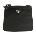 【中古】 プラダ ナイロンショルダーバッグ メンズ レディース ナイロン ブラック | PRADA BRANDOFF ブランドオフ ブランド ブランドバッグ ブランドバック バッグ バック ショルダーバッグ ショルダーバック ショルダー