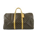 【中古】ルイヴィトン キーポル60 ボストンバッグ メンズ レディース モノグラム (M41422) | LOUIS VUITTON BRANDOFF ブランドオフ ヴィトン ルイ・ヴィトン ブランド ブランドバッグ バッグ ボストンバック 旅行 大容量 ハンドバッグ