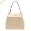 《クーポンで1000円OFF 4月21日24時まで》コーチ COACH レディース ショルダーバッグ シグネチャー ワンショルダー ライトベージュ×ホワイト F27579 IMDQC 【コーチアウトレット】【コンビニ受取】【ブランド】