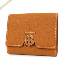 《クーポンで1600円OFF_30日2時迄》バーバリー BURBERRY 財布 レディース 三つ折り財布 レザー TBクロージャー ライトブラウン 8049218 | 2022年秋冬新作 2022AW ブランド
