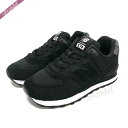 《クーポンで250円OFF_2/17 23:59まで》ニューバランス レディース スニーカー 574 レディース オールブラック WL574UJC 048 BLACK