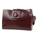 カルティエ Cartier マストライン ショルダーバッグ ショルダーバッグ レザー レディース 【中古】