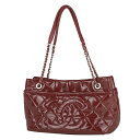 シャネル CHANEL ココマーク チェーン トートバッグ トートバッグ パテントレザー レディース 【中古】