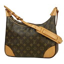 ルイ・ヴィトン Louis Vuitton ブローニュ 30 肩掛け ショルダーバッグ モノグラム ブラウン M51265 レディース 【中古】