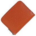【店内最大70%OFF!12/4 20:00-12/11 1:59迄】 10%OFF ルイ・ヴィトン Louis Vuitton ジッピー コインパース 小銭入れ カードケース ラウンドファスナー コインケース エピ ピモン(オレンジ) M60385 レディース 【中古】 msp29perb