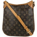 ルイ・ヴィトン Louis Vuitton オデオン PM 斜め掛け ショルダーバッグ モノグラム ブラウン M56390 レディース 【中古】 rkmt
