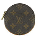 ルイ・ヴィトン Louis Vuitton ポルト モネ ロン 小銭入れ コインケース モノグラム ブラウン M61926 レディース 【中古】