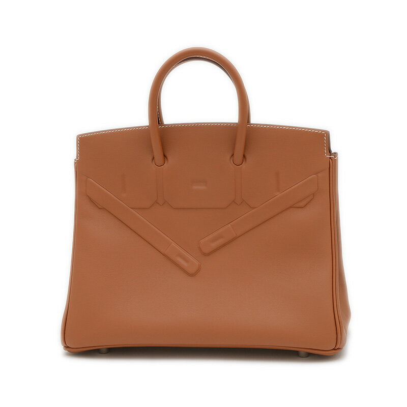 【未使用品】エルメス バーキン25 シャドウ スイフト ゴールド Z刻印【中古】 BP 【送料無料】