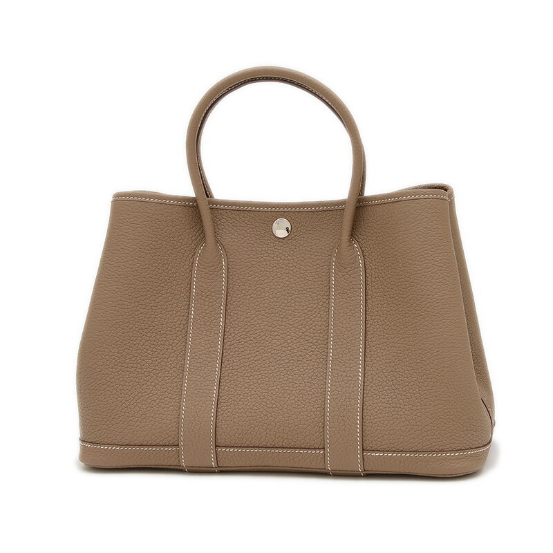 【未使用品】エルメス ガーデンパーティTPM 30 ネゴンダ エトゥープ W刻印【中古】 BP 【送料無料】