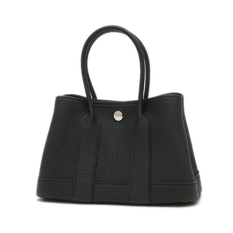 【未使用品】エルメス ネオ ガーデンパーティ 23 ネゴンダ ブラック K刻印【中古】 BP 【送料無料】