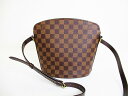 【レア】【未使用保管品】ルイヴィトン LOUIS VUITTON スペシャルオーダー SPO ダミエ ドルーオ 斜め掛け ショルダーバッグ エベヌ 茶 【中古】