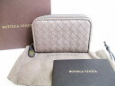 【未使用保管品】 ボッテガヴェネタ BOTTEGA VENETA イントレチャート ラウンドファスナー 小銭入れ メンズ レディース 【中古】