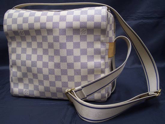 【送料無料・代引き手数料無料】 LOUIS VUITTON ルイヴィトン ダミエアズール【人気商品入荷♪】 ナヴィグリオ N51189 ショルダーバッグ【中古】