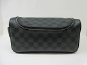 【☆送料無料☆】【♪代引き手数料無料♪】【中古☆美品】【人気商品♪】 LOUIS VUITTON ルイヴィトンダミエグラフィット トワレポーチ N47625 トラベルポーチ【船橋 質屋】【楽ギフ_包装】