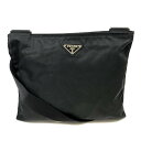PRADA/プラダ ナイロン ショルダーバッグ ブラック系 レディース